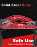 Diamond Cutting Wheel 4 1/2 X 7/8 Inch for Metal, Cut off Wheel with 5000+ Cuts on Rebar, Steel, Iron and INOX