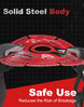 Diamond Cutting Wheel 4 1/2 X 7/8 Inch for Metal, Cut off Wheel with 5000+ Cuts on Rebar, Steel, Iron and INOX