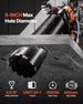 Diamond Core Drilling Machine, 0.8-8 in Drilling Diameter, Stand-Mount Dry and Wet Concrete Core Drill Rig with 8 Drill Bits, 800 RPM Speed, UNC1 1/4-7 Thread, for Concrete Brick Stone, 3000W