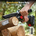 Mini Chainsaw Cordless 8 Inch: Electric Chainsaw Battery Powered, Brushless Chain Saw with Auto Oiler, 2Pcs Battery, Handheld Saw for Tree Branch Wood Cutting,Gardening Tools for Men Dad Husband