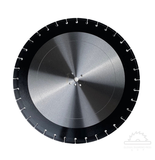 30” X .160” Diamond Walk behind Asphalt Saw Blade for Road Cutting Professional