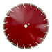14” High Speed Diamond Saw Blade for Concrete and Masonry with Heat Treated Core and Laser Welded Segments, 4-5/8" Cutting Depth, 1" Arbor
