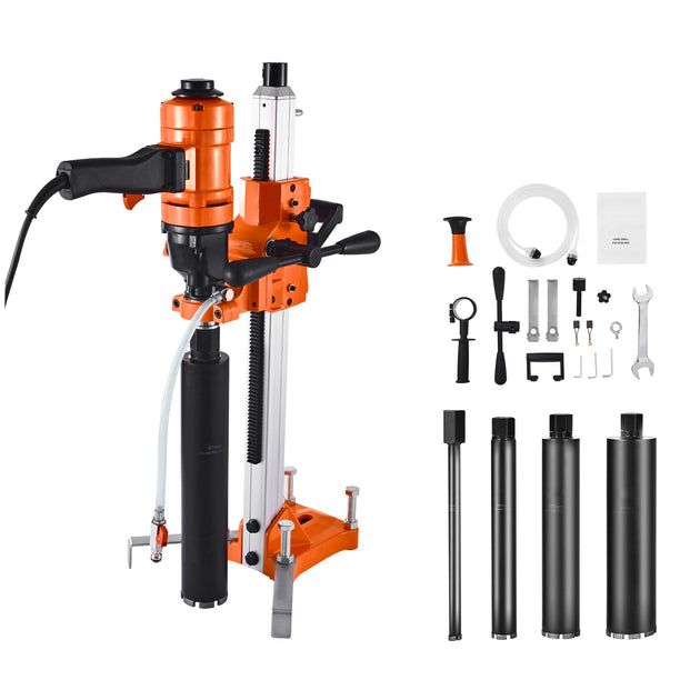 Diamond Core Drill Machine Handheld and Stand Concrete Core Drill Rig 8 In