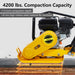 Walk-Behind Vibratory Plate Compactor Rammer 7.0HP 212Cc Gas Engine Soil Tamper