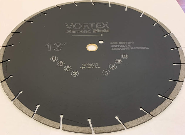 (5 PACK) SUPREMAX 16 Inch Asphalt Cutting Dry/Wet Segmented Diamond Saw Blades (16" 5-PACK)
