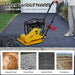 Walk-Behind Vibratory Plate Compactor Rammer 7.0HP 212Cc Gas Engine Soil Tamper