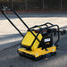 6.5HP Large Plate Walk behind Vibratory Plate Compactor Rammer Water Tank C110T