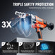 Core Drill Machine 0.8-6.3In Dia 2000W Handheld Core Drill Rig for Mixing