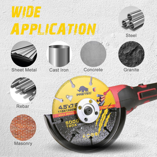 4/4.5Inch Diamond Cutting Wheel Wet Dry Cutting Saw Blade/Disc Grinder Wheel