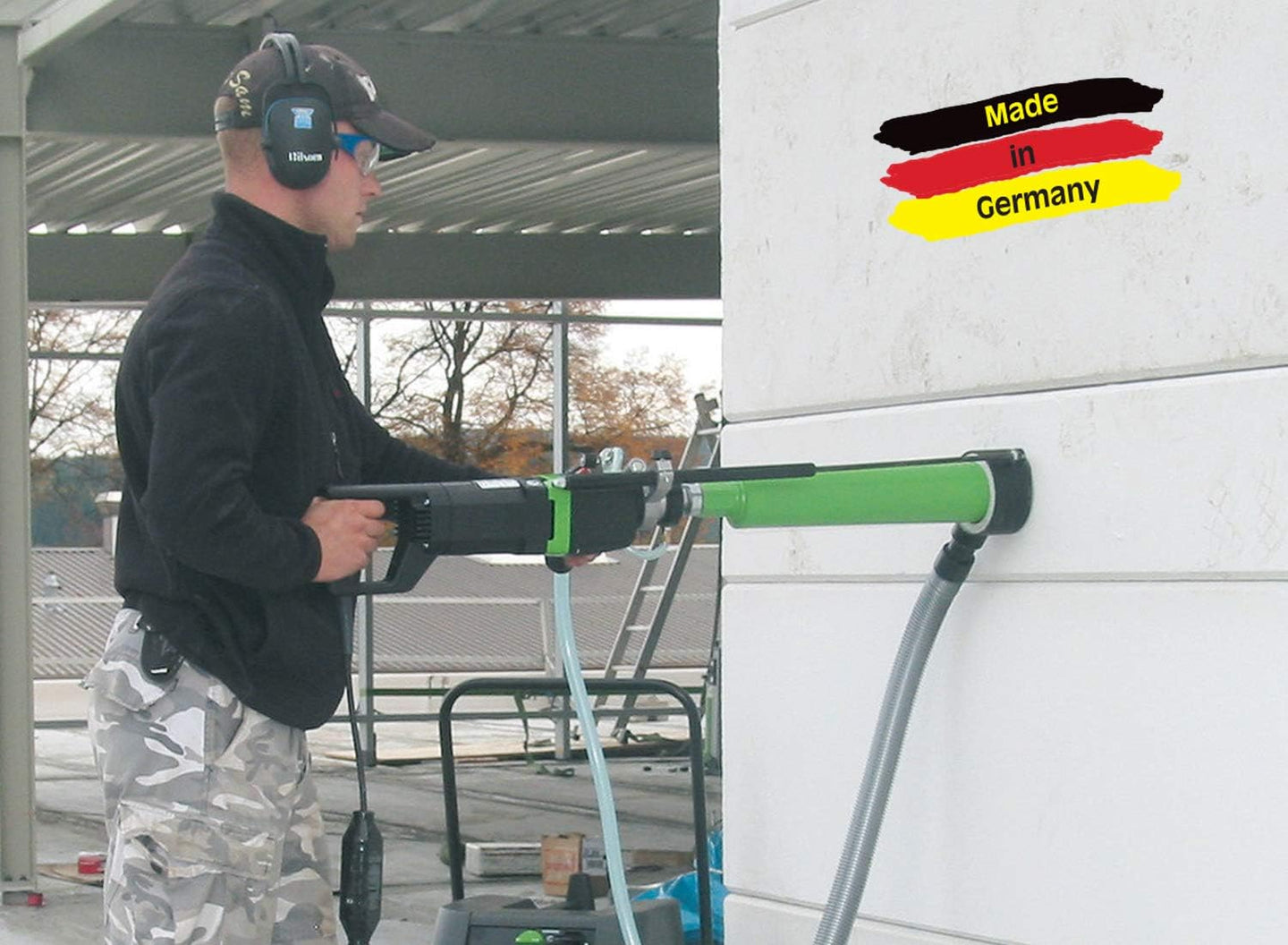 | ETN 2001 P | Wet & Dry Diamond Core Drill. High-Torque, Heavy-Duty, Hand-Held, and Dual-Speed. Ideal for Drilling up to 3” in Diameter in Brick, Concrete, and Asphalt – Made in Germany