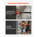 Diamond Core Drill Machine Handheld and Stand Concrete Core Drill Rig 8 In