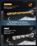 Titanium Twist Drill Bit Set - 16 Pcs Hex Shank High Speed Steel for Wood Plastic Aluminum Alloy, Quick Change, 1/16"-1/4"