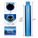 Wet Diamond Core Drill Bits 3"/77Mm Diameter, 15"/380Mm Drilling Depth Concrete Core Drill Bit, 1-1/4-7" Thread Core Bit Turbo Laser-Welded Segments with Rebar, Brick, Block, Masonry, Stone