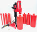 BLUEROCK 8Z1RB Concrete Core Drill with Rolling Base Stand + 1" - 8" Wet Bit Set