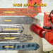 RDT 3" Diamond Drill Core Bits for Concrete Masonry Brick and Stone, Laser-Welded Wet Drill Bit, 14" Drilling Depth, 1-1/4"-7 Arbor, for Construction & DIY Home Renovation