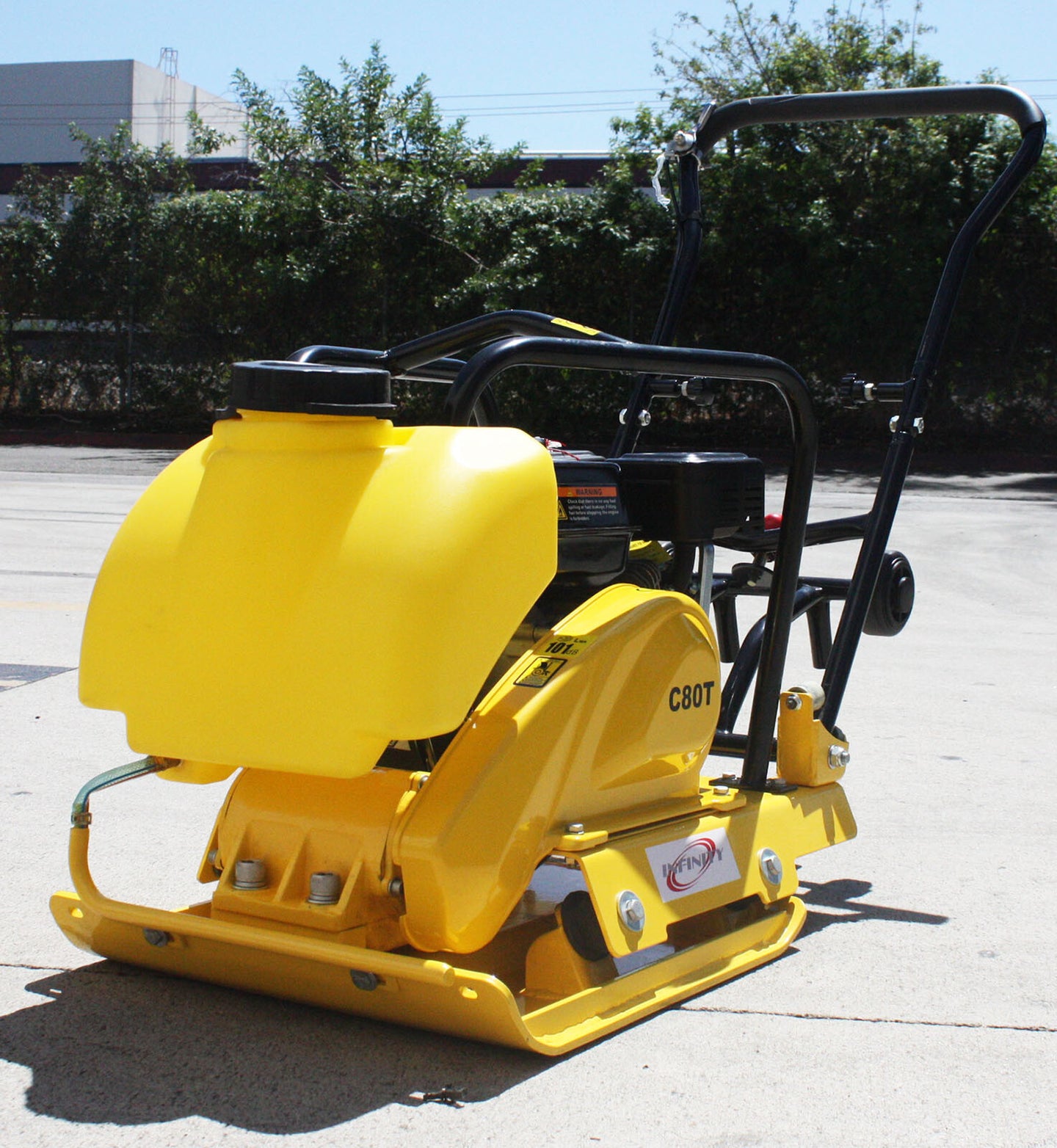 196Cc 6.5HP Dirt Jumping Jack Tamping Rammer Tamper & Walkbehind Plate Compactor