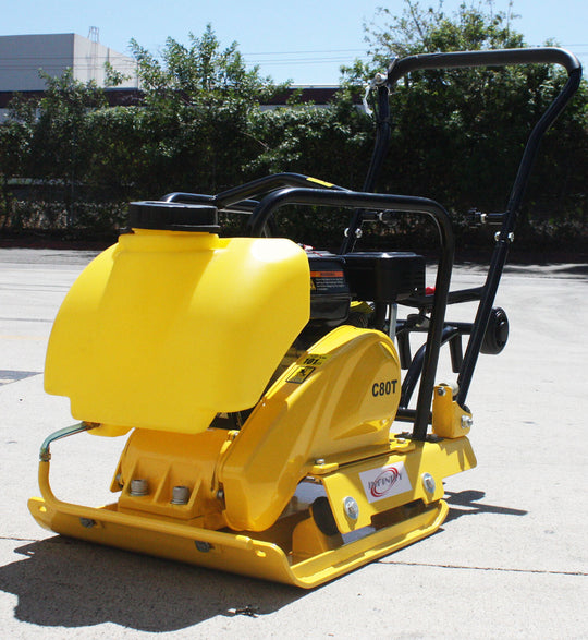 196Cc 6.5HP Dirt Jumping Jack Tamping Rammer Tamper & Walkbehind Plate Compactor