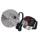 Gas Concrete Cut off Saw 2 Stroke 52 CC Cement Masonry Wet Dry Saw Cutter+Blade