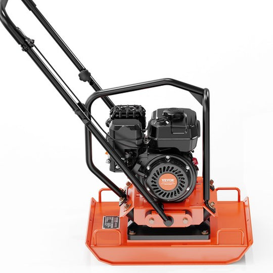 VEVOR 7.0Hp Walk-Behind Vibratory Plate Compactor Soil Dirt Rammer Gas Engine