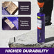 2-1/2" Pro Dry Core Drill Bit with Pilot Bit & 3 Adapters (SDS Plus/Sds Max/1/2 Hex), Upgraded-Welded Core Bits for Concrete with Rebar, Masonry, Brick, Mortar - 9.5" Depth, 5/8"-11 Thread