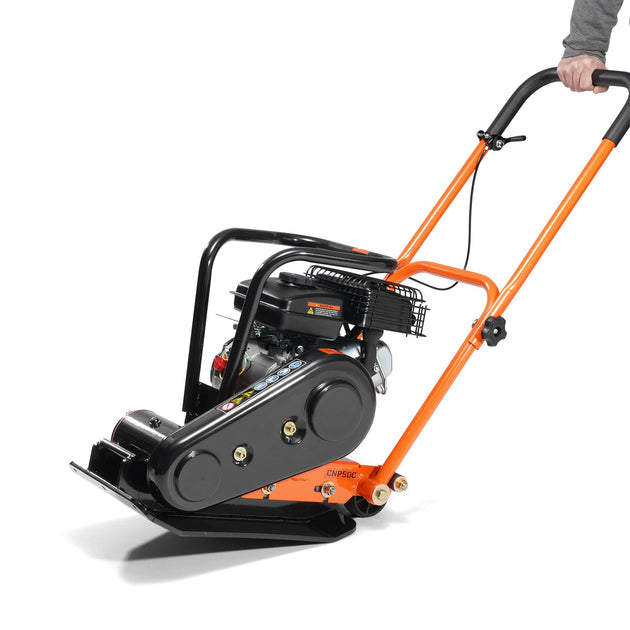 Uimoso Walk-Behind Vibratory Plate Compactor Rammer 2.8HP 78.5Cc EPA Soil Tamper