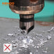 5PCS Countersink Drill Bit Set, High Speed Steel Countersink Bits, 82 Degree 5 Flute Pieces, 1/4 Inch Hex Shank, Fit for Sink Holes into Metals, Wood, Plywood, Plastic with Aluminum Case