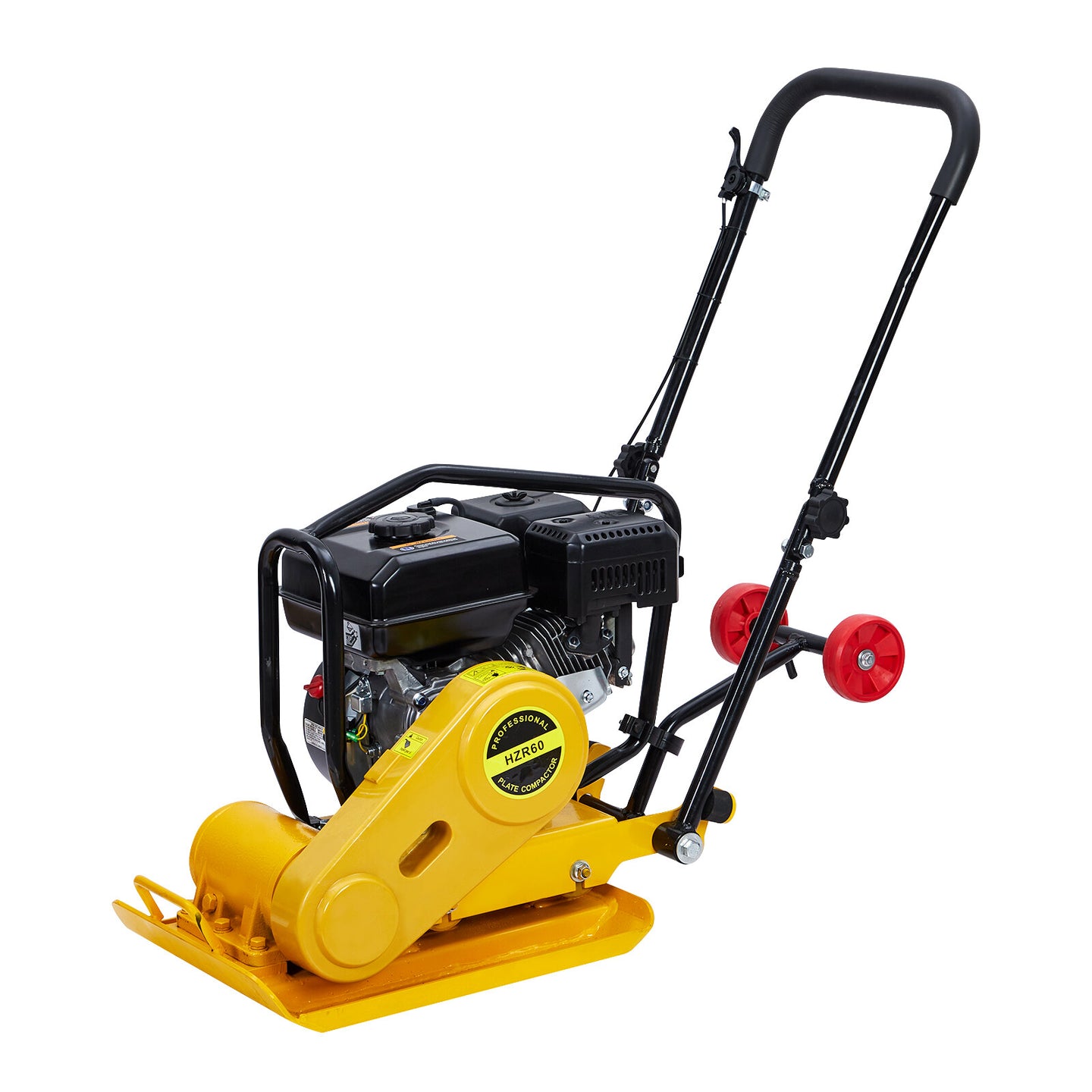 Walk-Behind Vibratory Plate Compactor Rammer 7.0HP 212Cc Gas Engine Soil Tamper