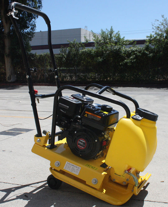 196Cc 6.5HP Dirt Jumping Jack Tamping Rammer Tamper & Walkbehind Plate Compactor