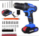 NEW 21V Power Cordless Drill Driver Electric Rechargeable Tool with Charger