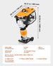 6.5 HP 196 Cc Four-Spring Jumping Jack Vibratory Rammer Tamper Compactor