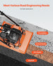 VEVOR 7.0Hp Walk-Behind Vibratory Plate Compactor Soil Dirt Rammer Gas Engine
