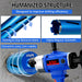 Diamond Core Drill Bits 2" Diameter 10"/254Mm Drilling Depth 5/8-11" Thread Core Bit Turbo Laser-Welded Segments for Cured Concrete With, Brick, Block, Masonry, with Two Adapters