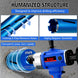 Diamond Core Drill Bits 2" Diameter 10"/254Mm Drilling Depth 5/8-11" Thread Core Bit Turbo Laser-Welded Segments for Cured Concrete With, Brick, Block, Masonry, with Two Adapters