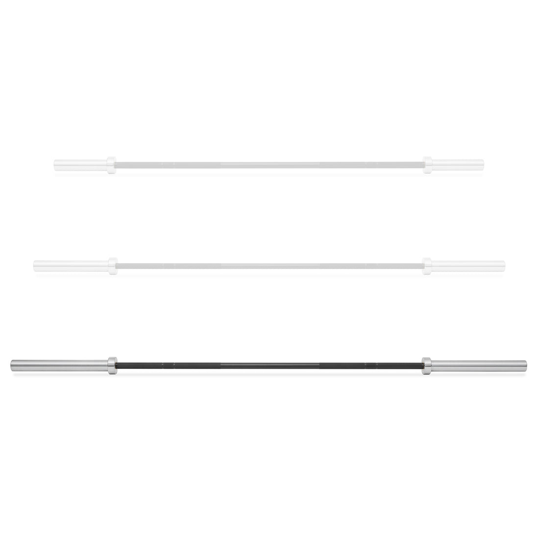 Philosophy Gym Olympic Barbell - 72"/80"/86" Weightlifting & Powerlifting 2" Bar