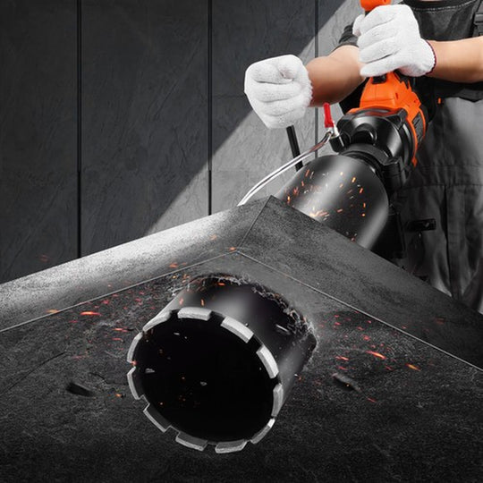 Core Drill Machine 0.8-6.3In Dia 2000W Handheld and Stand Core Drill Rig