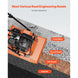 Plate Compactor Plate Tamper 7.0 HP Walk-Behind Rammer Gas Engine Vibratory