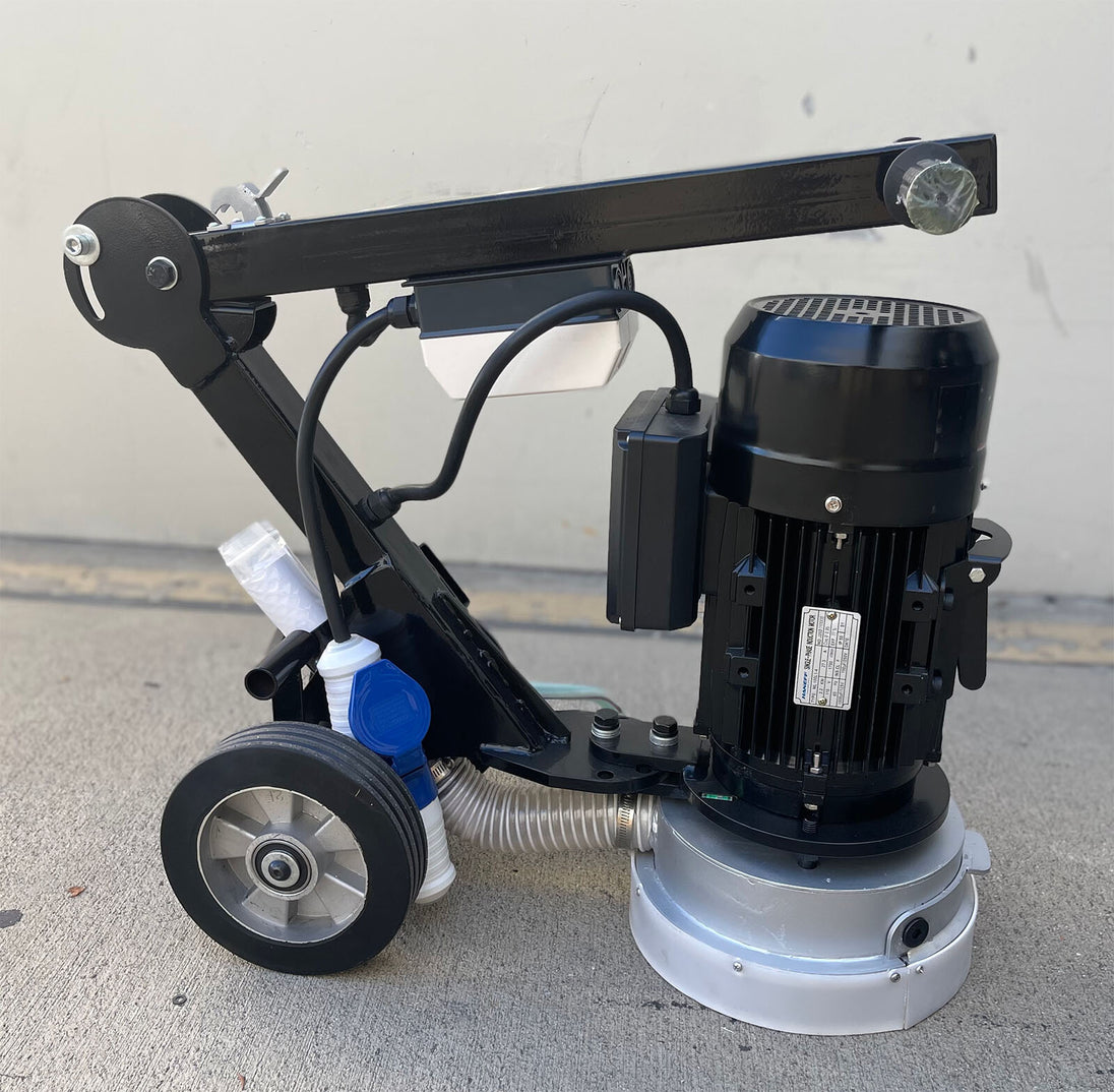 3HP Walk-Behind 2200W 10" Electric Concrete Floor Grinder Finish Smooth Surface