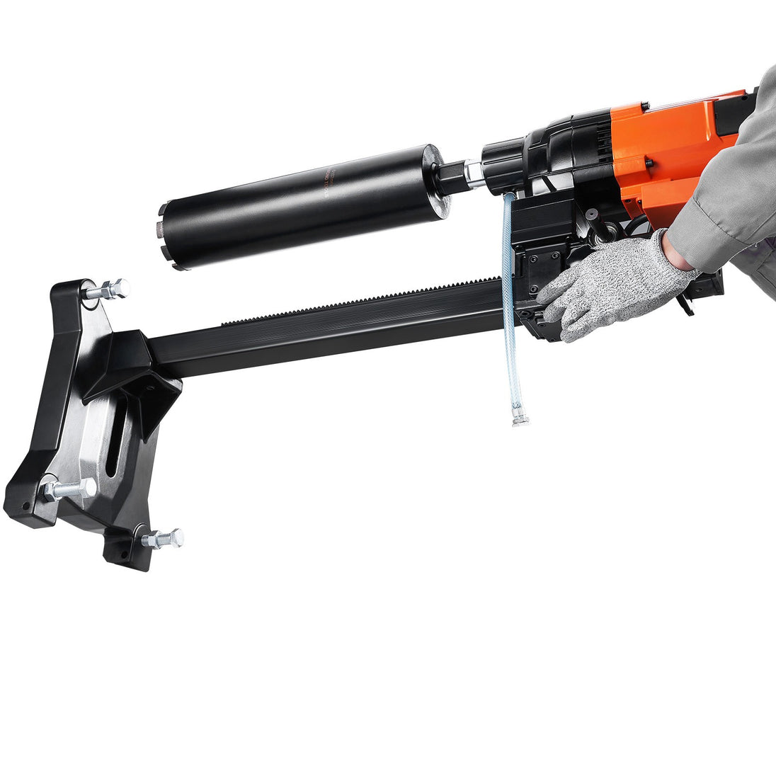 Diamond Core Drill Machine Concrete Core Drill Rig Casters 2500W 750RPM