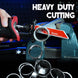 Carbide Reciprocating Saw Blades Set, 3 TPI, 6 TPI, and 8 TPI for Multi-Material Cutting, Heavy-Duty for Demolition, 5-Pack