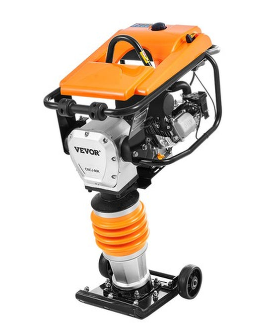 VEVOR 6.5 HP 196 Cc Four-Spring Jumping Jack Vibratory Rammer Tamper Compactor