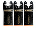 Carbide Oscillating Tool Blades, Multitool Blades Heary Duty for Hard Material, Metal, Nails. Bolts. Screws, 3-Pack