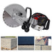 Gas Concrete Cut off Saw 2 Stroke 52 CC Cement Masonry Wet Dry Saw Cutter+Blade