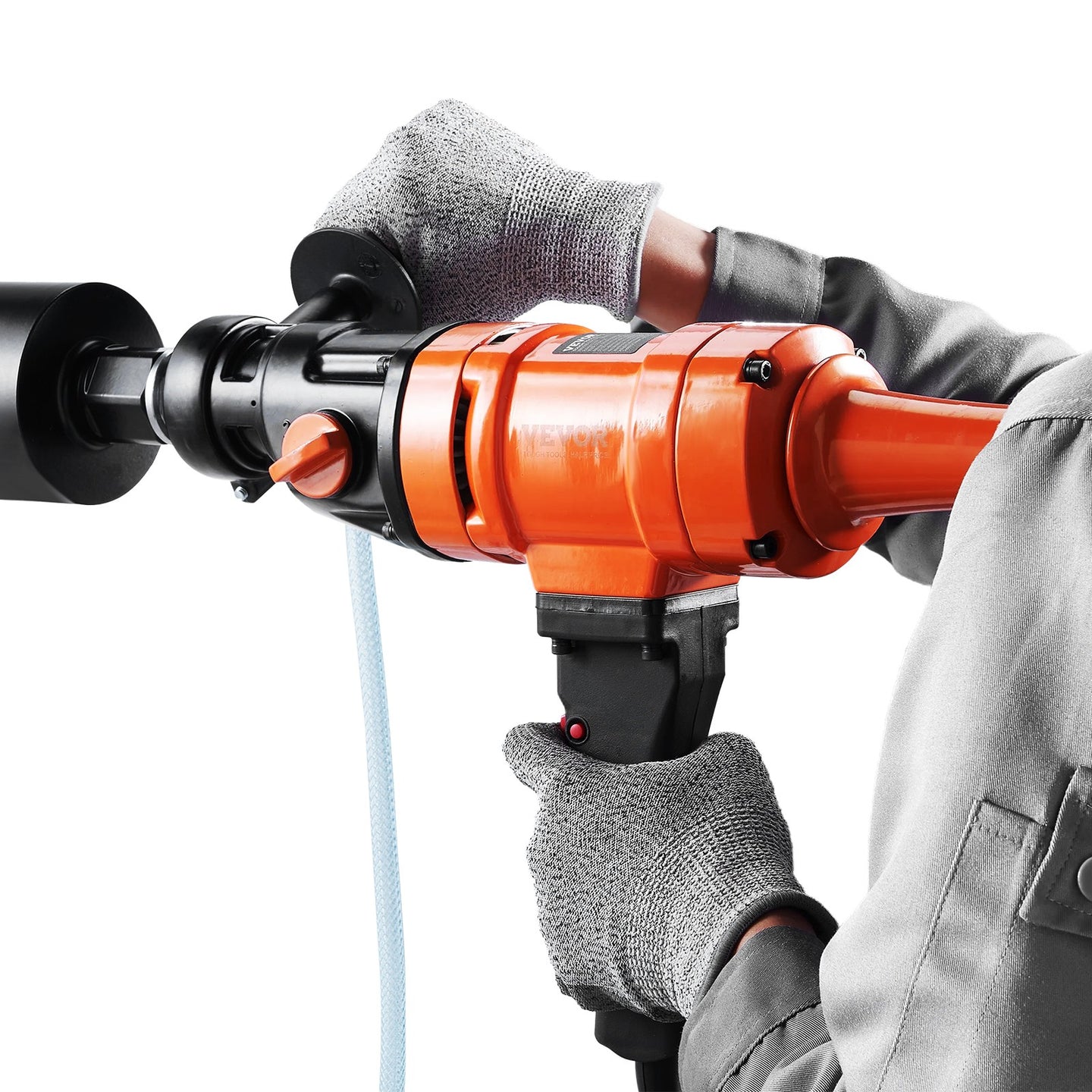 VEVOR Diamond Core Drill Machine Handheld Concrete Core Drill Rig 4In Bit 1500W