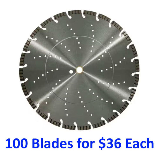 14" DIAMOND SAW BLADE - for Hard Concrete / Masonry / Stone / Pavers / Roof
