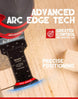 Bi-Metal Arc Edge Oscillating Tool Blade, 2-11/16" Extra-Long Japanese Teeth Oscillating Saw Blades for Clean Cuts in Hard Wood & Plastic, Universal Fit Multitool Blades, 10-Pack