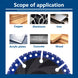 Metal Cutting Diamond Blade 5 X 7/8 Inch Cut off Wheel for Rebar Sheet Metal