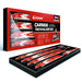 Carbide Reciprocating Saw Blades Set, 3 TPI, 6 TPI, and 8 TPI for Multi-Material Cutting, Heavy-Duty for Demolition, 5-Pack