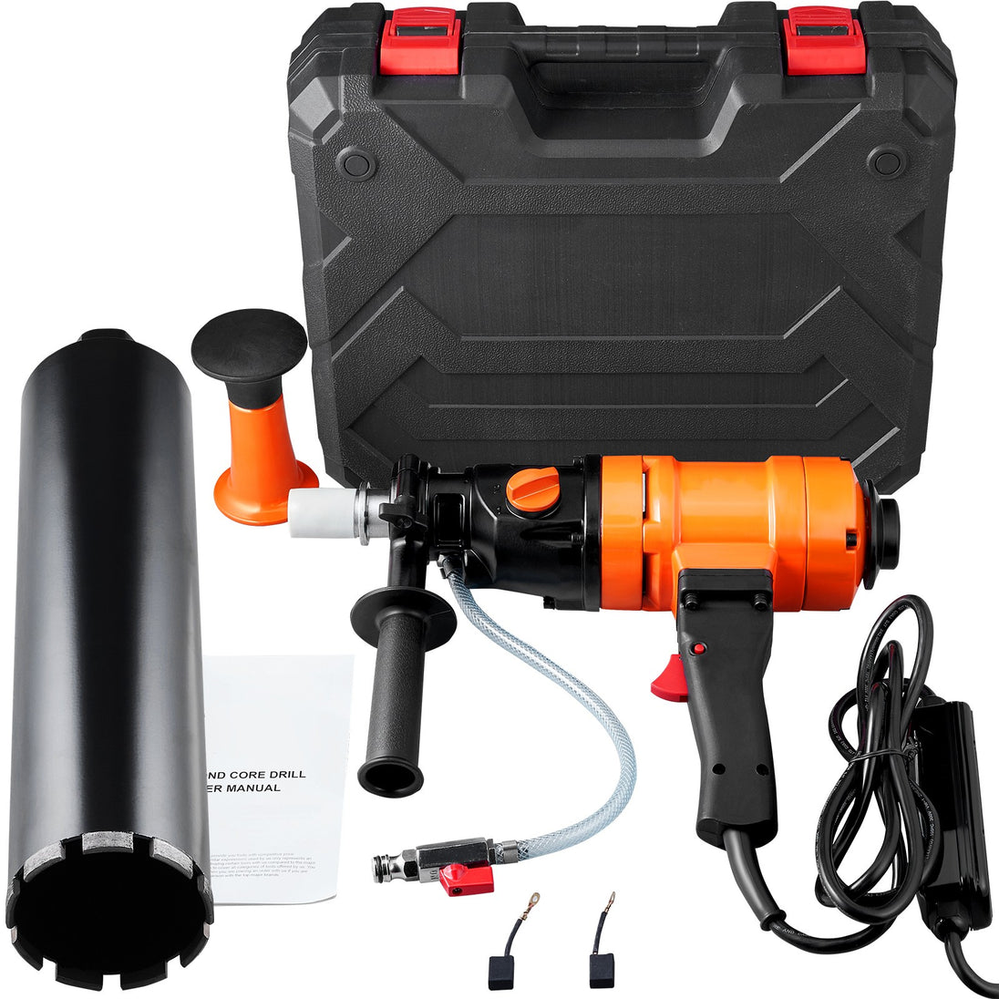 Uimoso Diamond Core Drill Machine Handheld Concrete Core Drill Rig 4In Bit 1500W