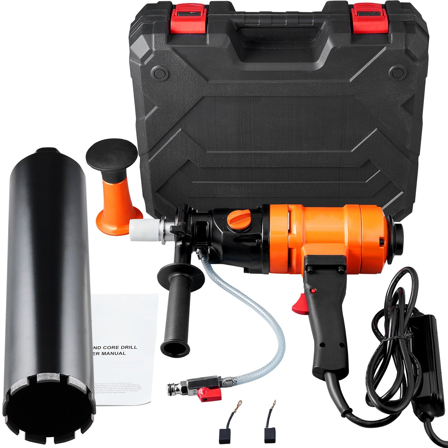 Uimoso Diamond Core Drill Machine Handheld Concrete Core Drill Rig 4In Bit 1500W