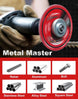 Diamond Cutting Wheel 3 X 3/8 Inch, 5000+ Cuts on Metal, 2 Pack, Gray, Die Grinder, Diamond Material